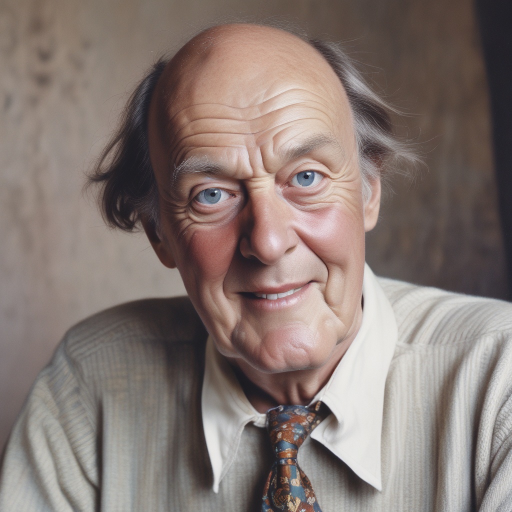Portrait of Roald Dahl